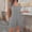 Gray, variant on Summer Wide-Leg Rompers for Women Casual Ruffle Sleeve Shorts Jumpsuits V-Neck Loose Fit Beach Jumpsuits Outfits, Sky Blue XXXXL