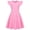 Black, variant on AmzBarley Girls Ruffle Shoulder Twirl Dress, Soft A‑Line Casual Dress for Toddler Little Girls 4T, Pink