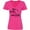 Hot Pink, variant on Inktastic Breast Cancer Awareness Her Fight is our fight Women's V-Neck T-Shirt