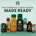 thumbnail image 4 of Starbucks Frappuccino Vanilla Iced Coffee Drink, 9.5 fl oz 15 Pack Bottles, 4 of 6