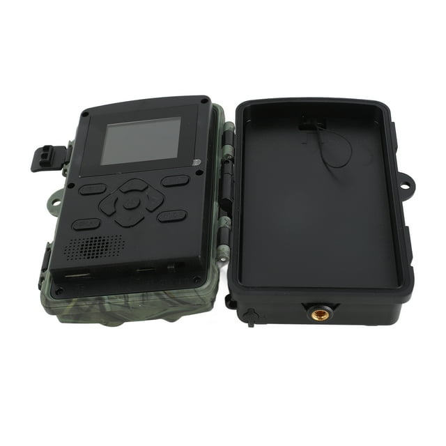 Trail Camera, Night Vision 60MP 4K Hunting Camera with Infrared Lights for Wildlife Monitoring and Home Security