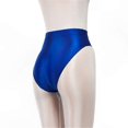 thumbnail image 3 of Satin High Waist Glossy Women's Underwear Panties with Wet Look Finish, 3 of 4