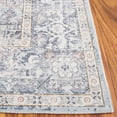 thumbnail image 6 of SAFAVIEH Arizona Fredrick Distressed Machine Washable Area Rug, Grey/Light Grey, 8' x 10', 6 of 14