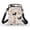 Cat Paw Print Pattern, variant on HELLHERO Cat Pattern Men, Women Women Crossbody Bag Polyester 2 Layers Crossbody Sling Bag for Outdoor Holiday Travel