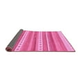 thumbnail image 2 of Ahgly Company Indoor Rectangle Abstract Pink Modern Area Rugs, 7' x 9', 2 of 4