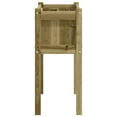 thumbnail image 6 of vidaXL Garden Planters 2 pcs with Legs Impregnated Wood Pine, 6 of 10