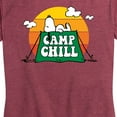 thumbnail image 3 of Peanuts - Snoopy Chill - Women's Short Sleeve Graphic T-Shirt, 3 of 6