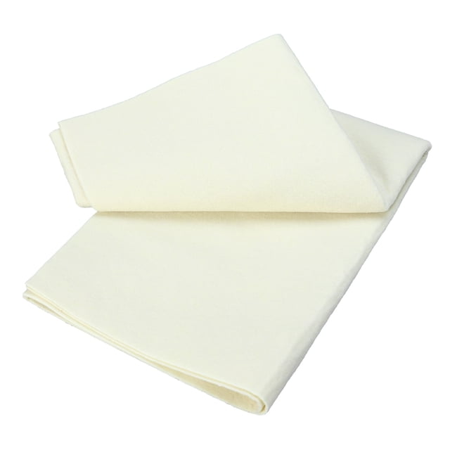 Calligraphy Felt Mat Painting Drawing Felt Mat Wool Felt Chinese Calligraphy Cloth 80 * 120cm (White)