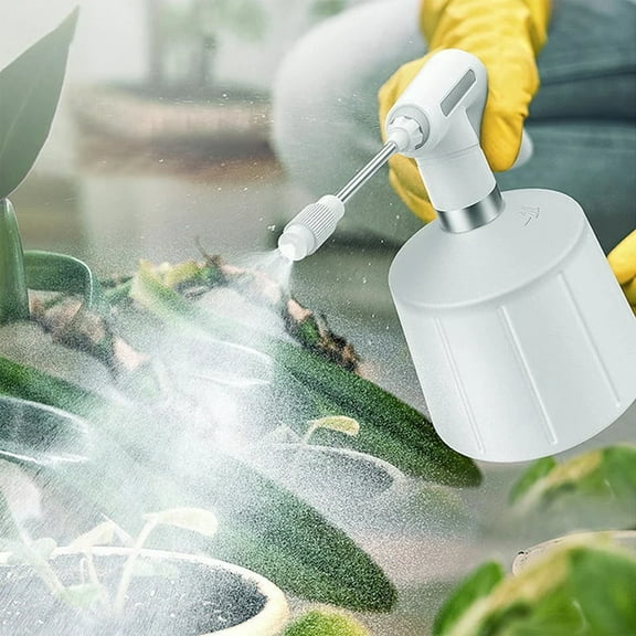 TERGAYEE Electric Spray Bottle,Automatic Plant Mister Spray Bottle with Adjustable Spout for Plants,Electric Watering Can,Household Cleaning