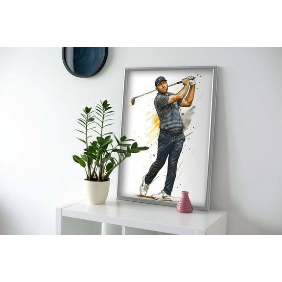 Scottie Scheffler Poster or Canvas Wall Art