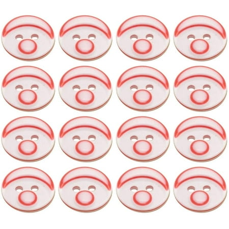 Sewing Buttons Cartoon Pig Nose 2 Holes Craft Buttons Resin Round Buttons  for Needlework Scrapbooking DIY Craft Accessories  (Red) | Walmart  Canada