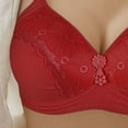 thumbnail image 4 of Moda de mujer Tallas grandes Sin alambre Cómodo Empuje hacia arriba Ahueca hacia fuera la ropa interior del sujetador Fridja  nalpqowj7948, 4 of 4