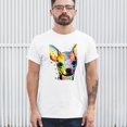 thumbnail image 4 of Dean Russo Cute Chihuahua - Camiseta de neón colorida para perros pequeños, Blanco, 4 of 7