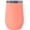 Coral, variant on Vinglacé Stainless Steel Stemless Wine Glass- Insulated Wine Tumbler with Glass Insert and Sip Lid, 10 oz, Coral