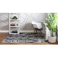thumbnail image 4 of Rugs.com Oregon Collection Rug – 9' x 12' Black And White Low-Pile Rug Perfect For Living Rooms, Large Dining Rooms, Open Floorplans, 4 of 9