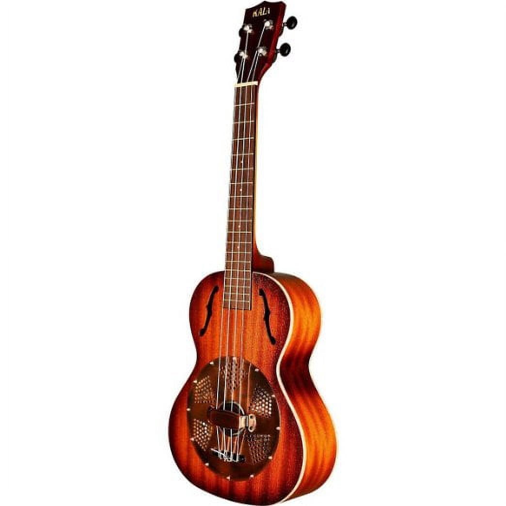 Kala KA-RES-BRS Tenor Resonator Ukulele - Brass Cover