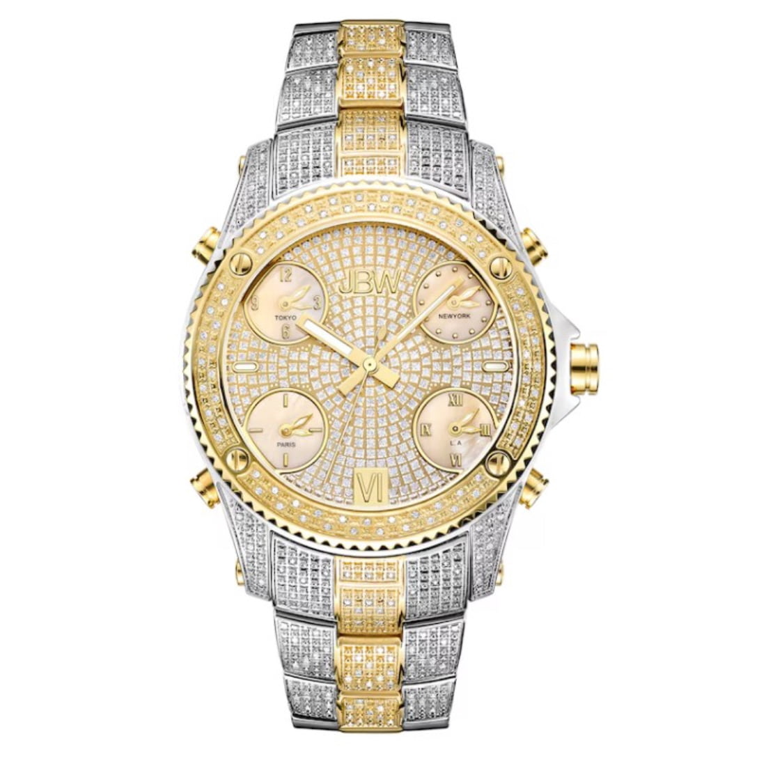 Diesel DZ1952 Master Chief Gold Tone Stainless Steel Quartz 100M