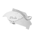thumbnail image 3 of Steel Weld Gauge, Stainless Steel MG 8 Bridge Welding Gage Seam Inspection Ruler Bridge CAM Welding Gage for Welding Measurement, 3 of 7