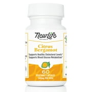 NewLife Naturals Citrus Bergamot: 500 Mg Citrus Bergamot Extract - Support Health Cholesterol Blood Sugar Levels-60 Veggie Caps