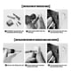 thumbnail image 5 of Resin Animal Head Hook Hanger Rack Holder Wall Mount Home Room Decor Coat Hat Key Hook, 5 of 5