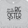 thumbnail image 4 of Inktastic I'm the Awesome Big Sister Girls Toddler Dress, 4 of 5