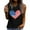 Black, variant on Inverlee 4th of July Tank Tops for Women Funny American Flag Print Patriotic Tshirts Elegant Sleeveless Tees Lightweight Crew Neck Blouses Tops Work Blouses for Women
