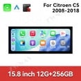 thumbnail image 3 of ZWNAV 15.8 inch Android 15 Car Radio For Citroen C5 2008-2018 HD Multimedia Video Player Navigation GPS DVD 4G DSP Stereo Bluetooth, 3 of 15