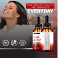 thumbnail image 4 of (3 Pack) Hair Gleem Drops, Comprehensive Support For Beautiful Hair, All Natural Liquid Formula For Hair Growth And Healthy Scalp, Official HairGleem, Premium Gotas Review (90 Servings), 4 of 7