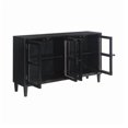 thumbnail image 2 of Sylvia 4-door Accent Cabinet Black, 2 of 6