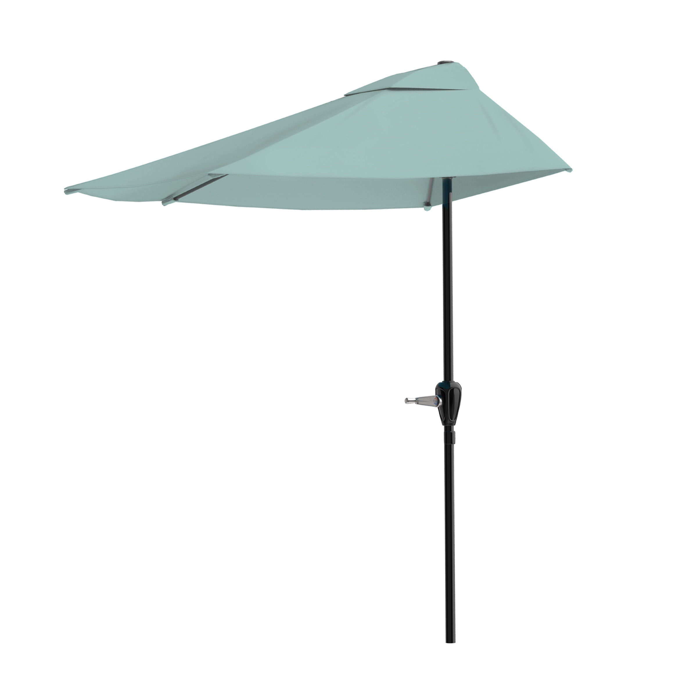 better half patio umbrella Round Outdoor Umbrella Turquoise / 9FT This umbrella is designed with unique half 7 Best Half Umbrella Options