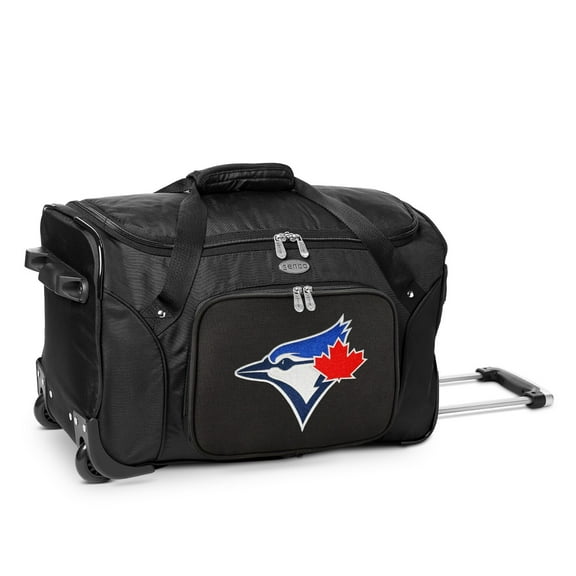 MOJO Black Toronto Blue Jays 22" 2-Wheeled Duffel Bag