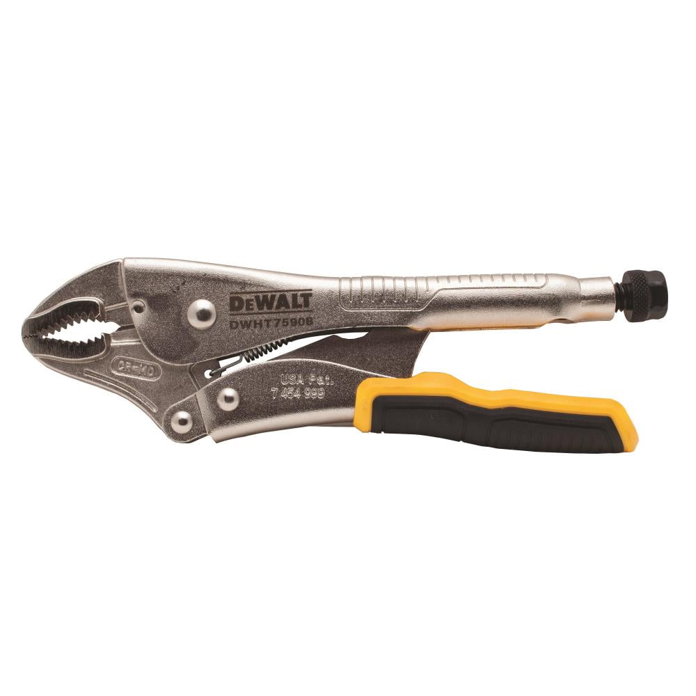 DewaltDWHT75908 87/8 IN Curved Jaw Locking Plier Quick Release