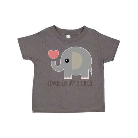 

Inktastic Loved By My Abuela grandchild Gift Toddler Boy or Toddler Girl T-Shirt