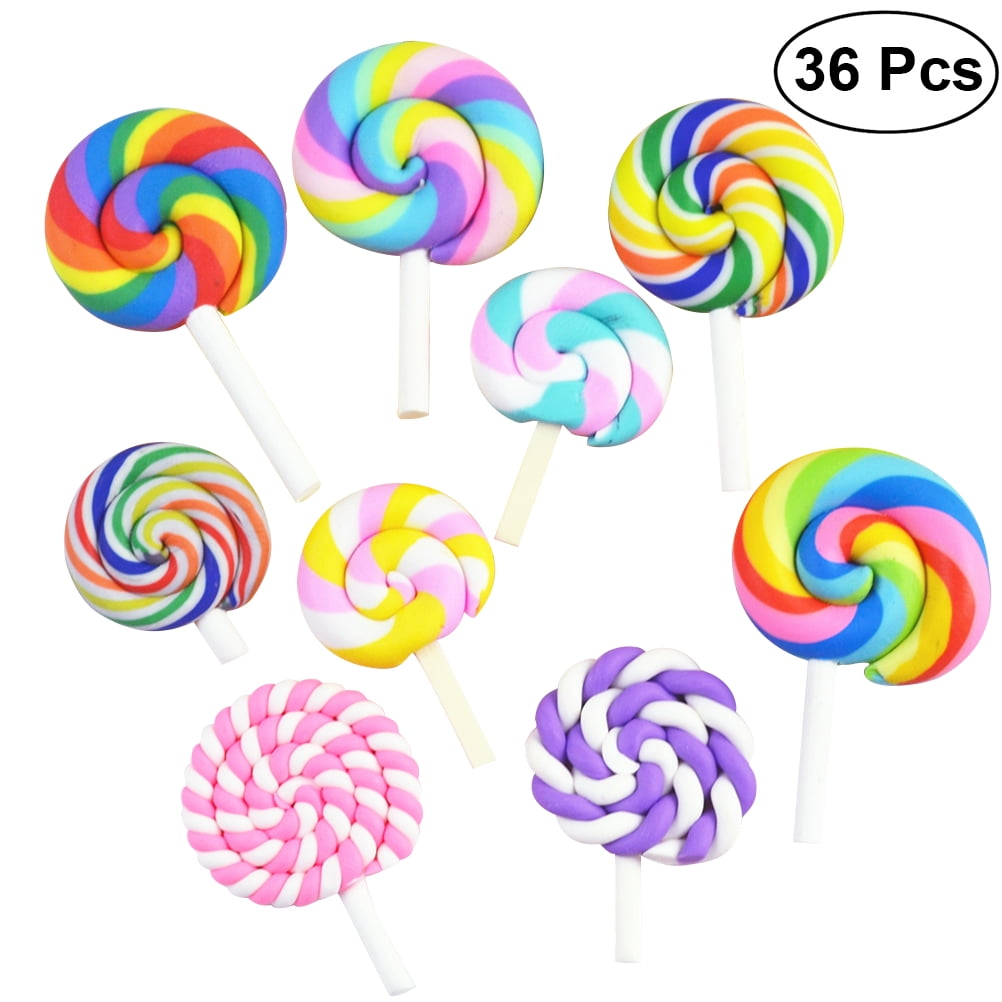 50 pc Brand New Colorful Rubber Band Lollipop 