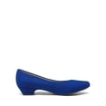 thumbnail image 2 of Zapatos de Tacón Bajo Chunky Mila para Mujer DREAM PAIRS Azul Talla 7.5, 2 of 7