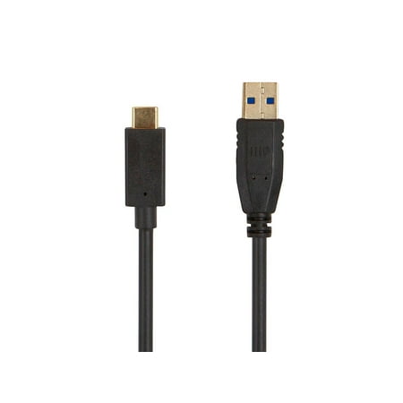 UPC: 0889028127629 | Monoprice USB 3.0 Type-C to Type-A Cable – 3 Feet – Black  For Nintendo Switch  Samsung Galaxy S10 S9 S8 Note  Android Google Pixel – Select Series