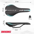 thumbnail image 2 of Asiento para bicicleta MTB Mariluz WL-3129 Negro Verde, 2 of 6