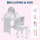 thumbnail image 1 of Juego de Tocador y Maquillaje Infantil con Espejo LED | Amplio Almacenamiento | Seguro y Certificado | Regalo Perfecto para Niñas maquillaje Playset, 1 of 19