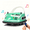 Blue-Green, variant on Conchico 12V Bumper Cars for Kids, Kids Ride on Toy for Toddler Boys Girls 3-5, 360° Spin, Ride on Cars with Remote Control, Anti-Collision Padding, Safety Belt, LED Lights, Bluetooth, Pink