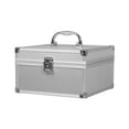thumbnail image 4 of Caja De Seguridad Para Sellos Cofre De Casillero Portátil Para Pasaportes 9 Cuadrículas Sunnimix caja de bloqueo portátil, 4 of 8