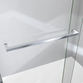 thumbnail image 3 of DreamLine Sapphire-V 56-60 in. W x 76 in. H Bypass Shower Door in Chrome and Clear Glass, 3 of 5