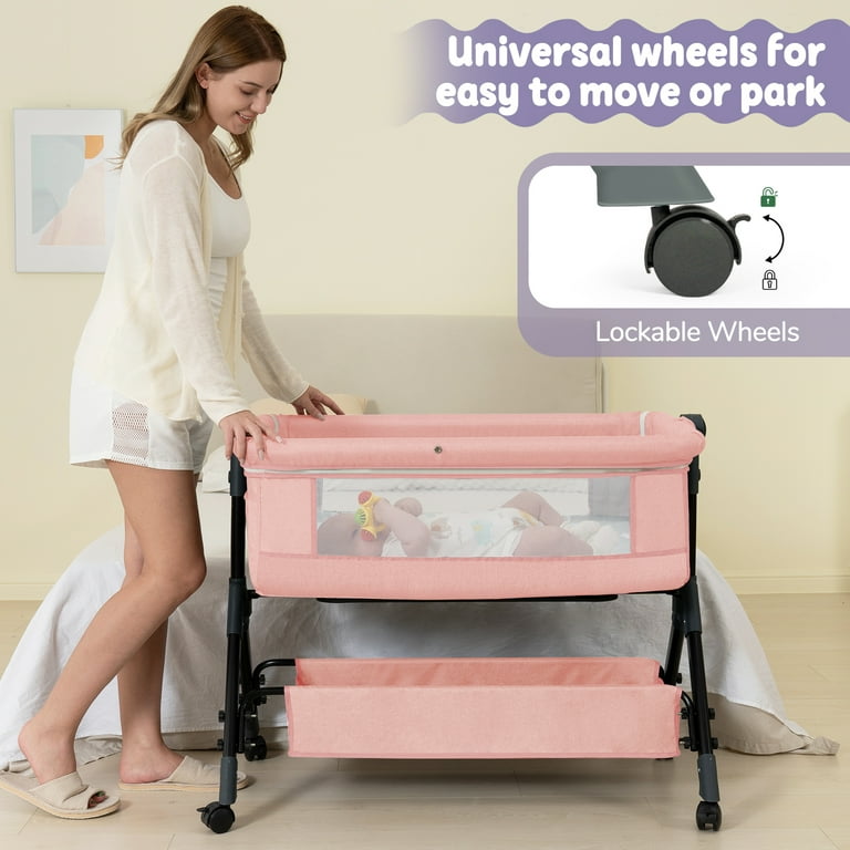 kmaier Baby Bassinet Sleeper, Adjustable Bedside Bassinet for kmaier Baby Bassinet Sleeper, Adjustable Bedside Bassinet for
