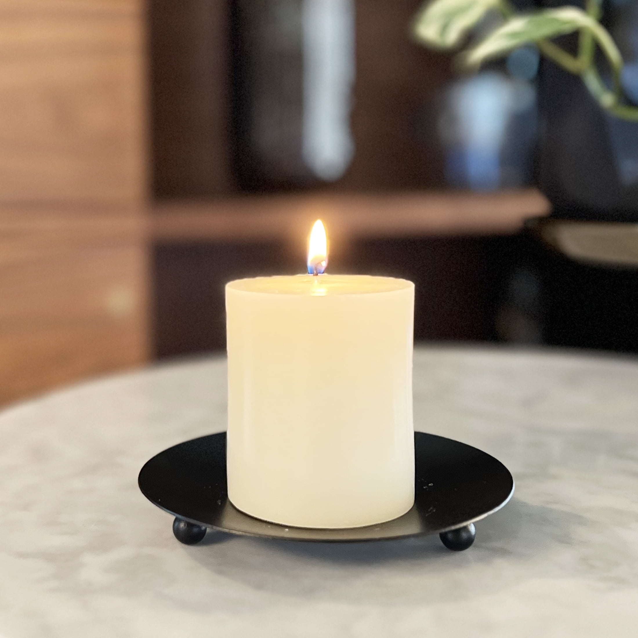 Mainstays Single Wick 2.5" x 2.8" Pillar Candle, Unscented, Ivory