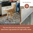 thumbnail image 3 of nuLOOM Dori SpinClean Tribal Easy-Jute Machine Washable Area Rug, 9' x 12', Dori Natural, 3 of 11