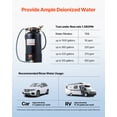 thumbnail image 5 of VEVOR Deionized Water System for Car Wash, Premium Water Deionizer For Car Washing with Handheld TDS Meter, Spotless Water Spot Remover Filter with Dual Outlet Mode, Fit for Cars/RVs/Motorcycles, 5 of 9