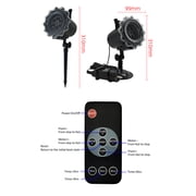Christmas Projector Lights Outdoor, Year Round 10 Festival Theme 12 Slides Halloween Lights, Waterproof Holiday Projector Lights with Remote Control,Timer for Halloween Decorations