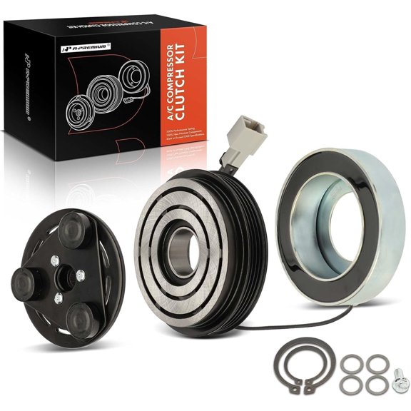 A-Premium A/C Compressor Clutch Kit Fit for Subaru Impreza 2.0L 2.5L 2002-2007, Fit for Subaru 9-2X 2.0L 2.5L 2005-2006