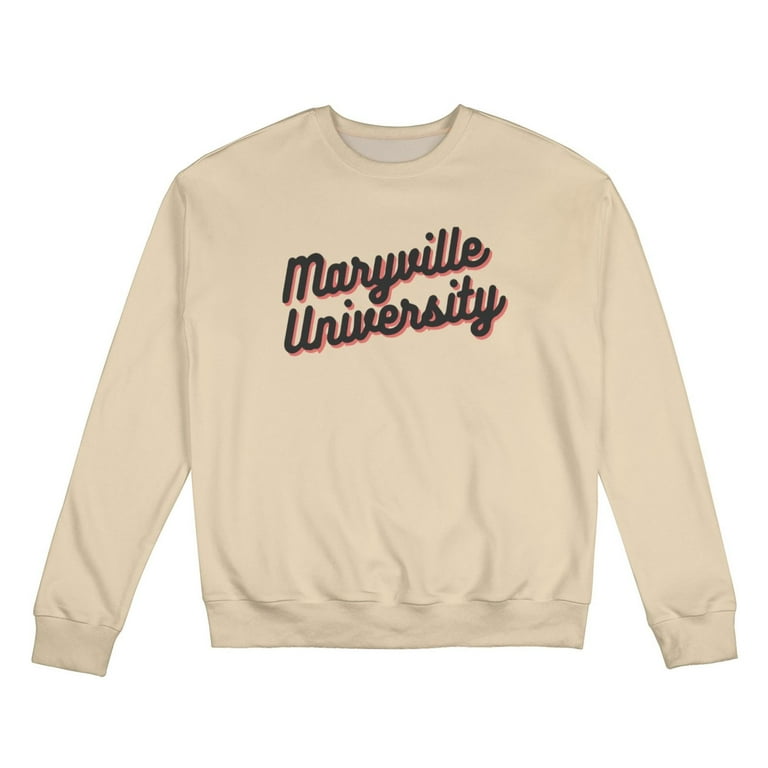 Maryville University Men S Polyester Crewneck Sweatshirt Thick Loose Fit Soft Basic Pullover Sweatshirt Walmart