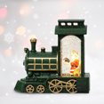 thumbnail image 2 of Christmas Snowball Lantern LED Flashing Lantern Santa Claus Shaped Train Lantern Battery Powered Suitable for Home Decoration Gift, 2 of 8