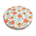 thumbnail image 2 of Round Bar Stool Seat Covers, Peach Elastic Round Chair Cover Stool Seat Slipcover Bar Stool Cushions Round Pad for 12-14 inch, 2 of 7
